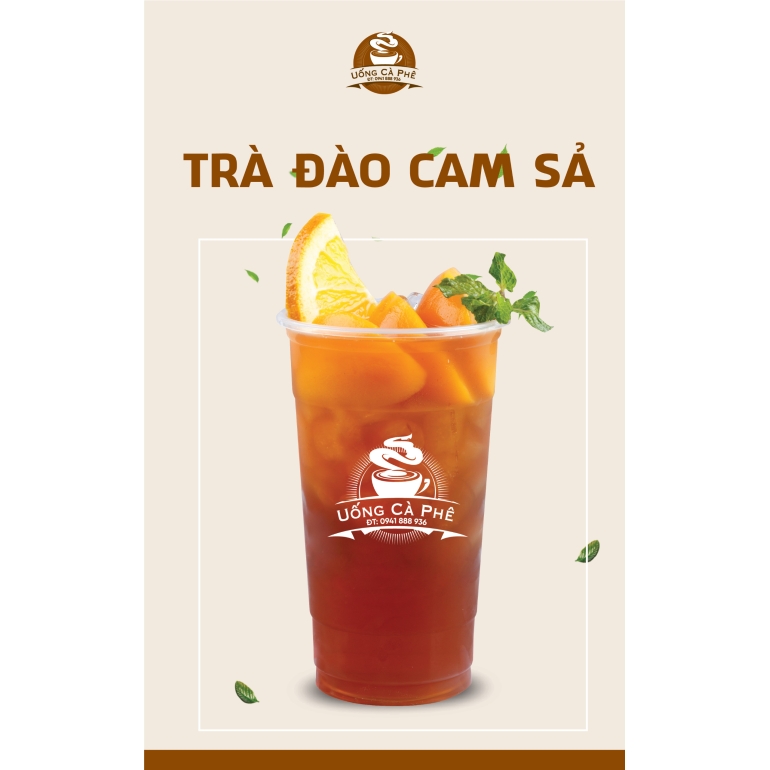 Trà Đào Cam Sả